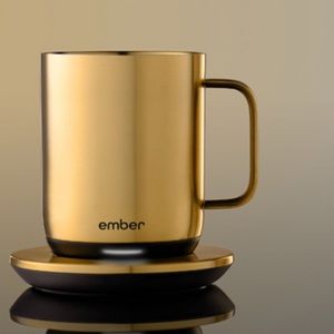 Ember Mug GOLD with Charger and Cord 2